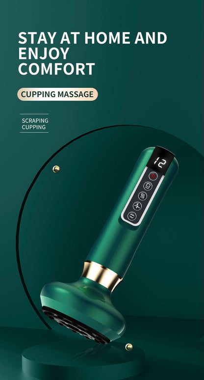 Electric Vacuum Cupping Massager For Body Anti-Cellulite Suction Cup Gua Sha Massage Body Cups Guasha Fat Burning Slimming Jars